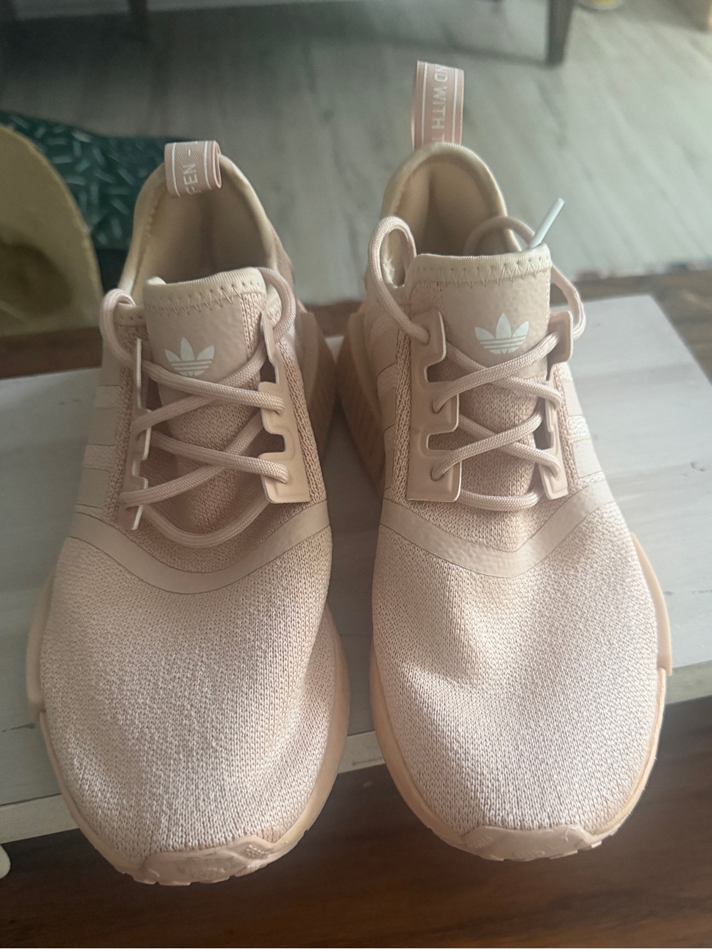 adidas Women's Athletic Sneakers in Light tan